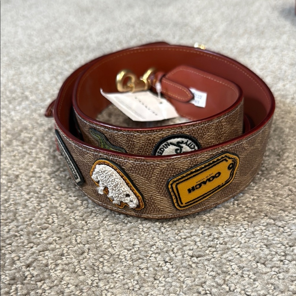Coach Patchwork Strap